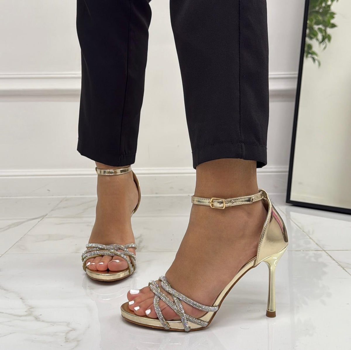 Scarpe Da Donna Con Tacco A Spillo - Eleganti E Moda Per Appuntamenti E Serate, Plateau 0,5 Cm