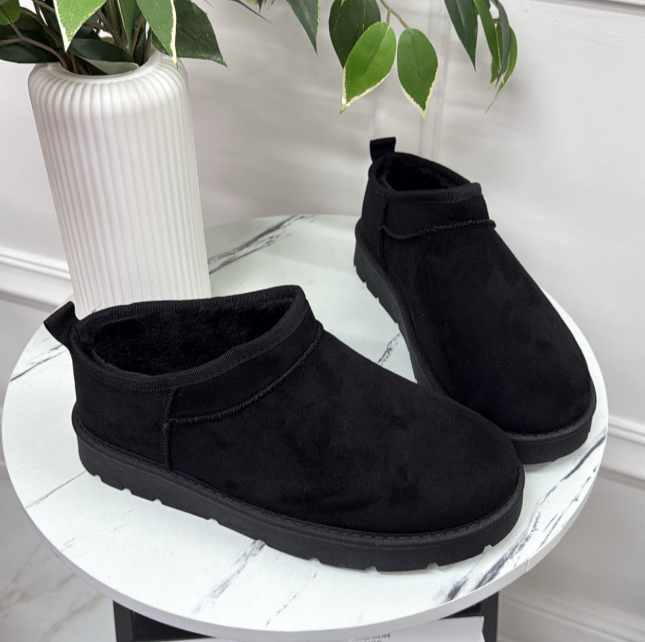 Nastya - Stivaletto Eskimo Boots Comodo Nero