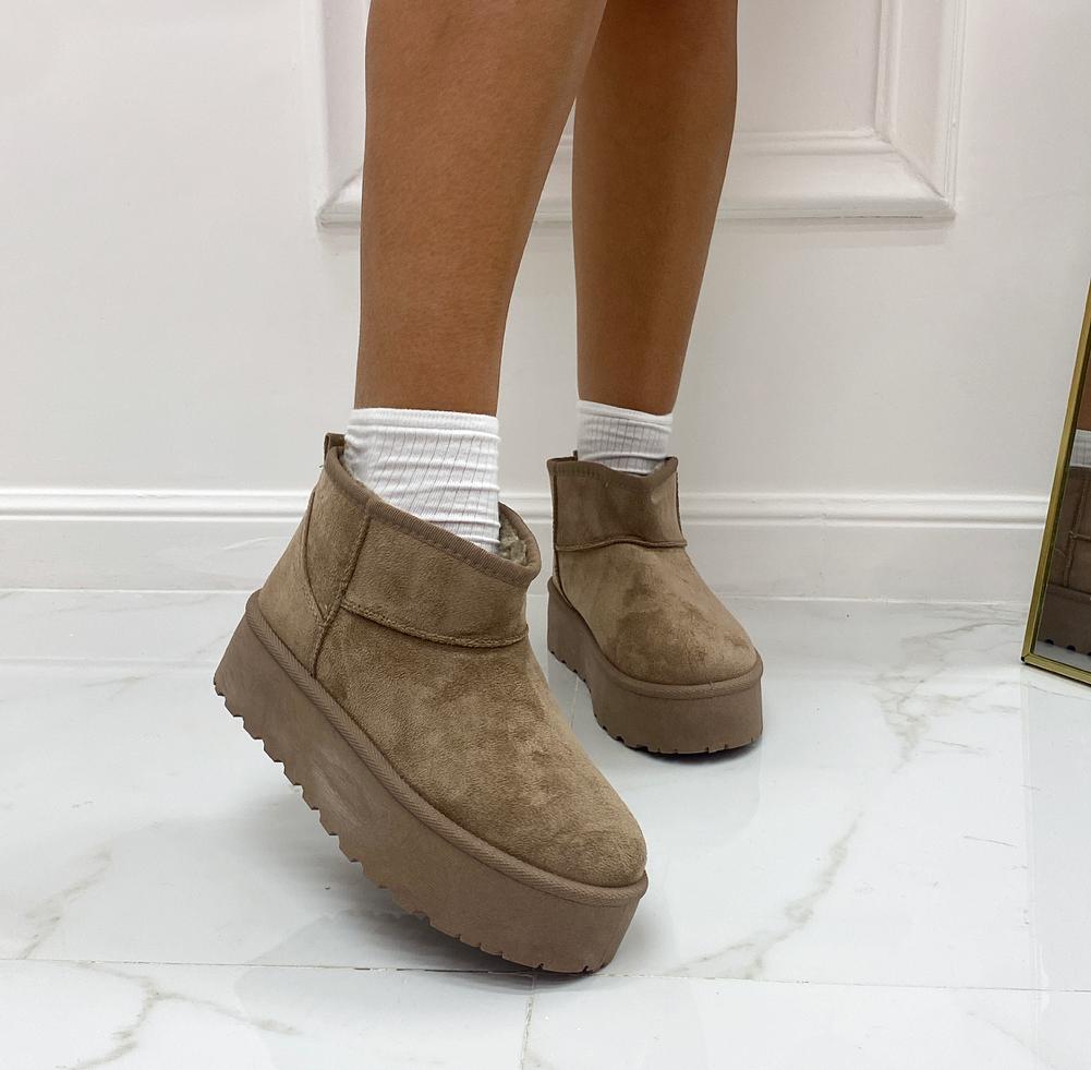 Yumi - Stivaletto Eskimo Boots Gomma Alta Fango