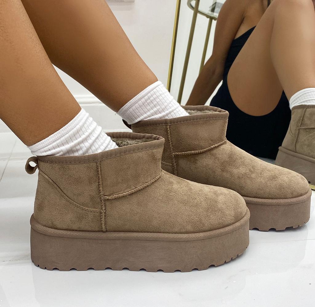 Yumi - Stivaletto Eskimo Boots Gomma Alta Fango