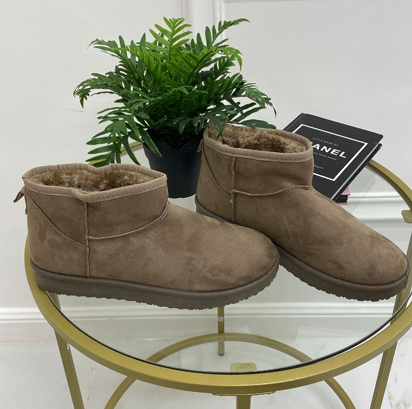 Ginevra - Stivaletto Eskimo Boots Comodo Khaki