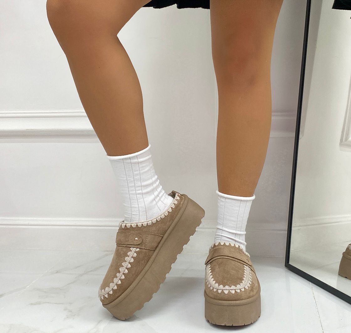 Ester - Stivaletto Eskimo Boots Gomma Alta Khaki