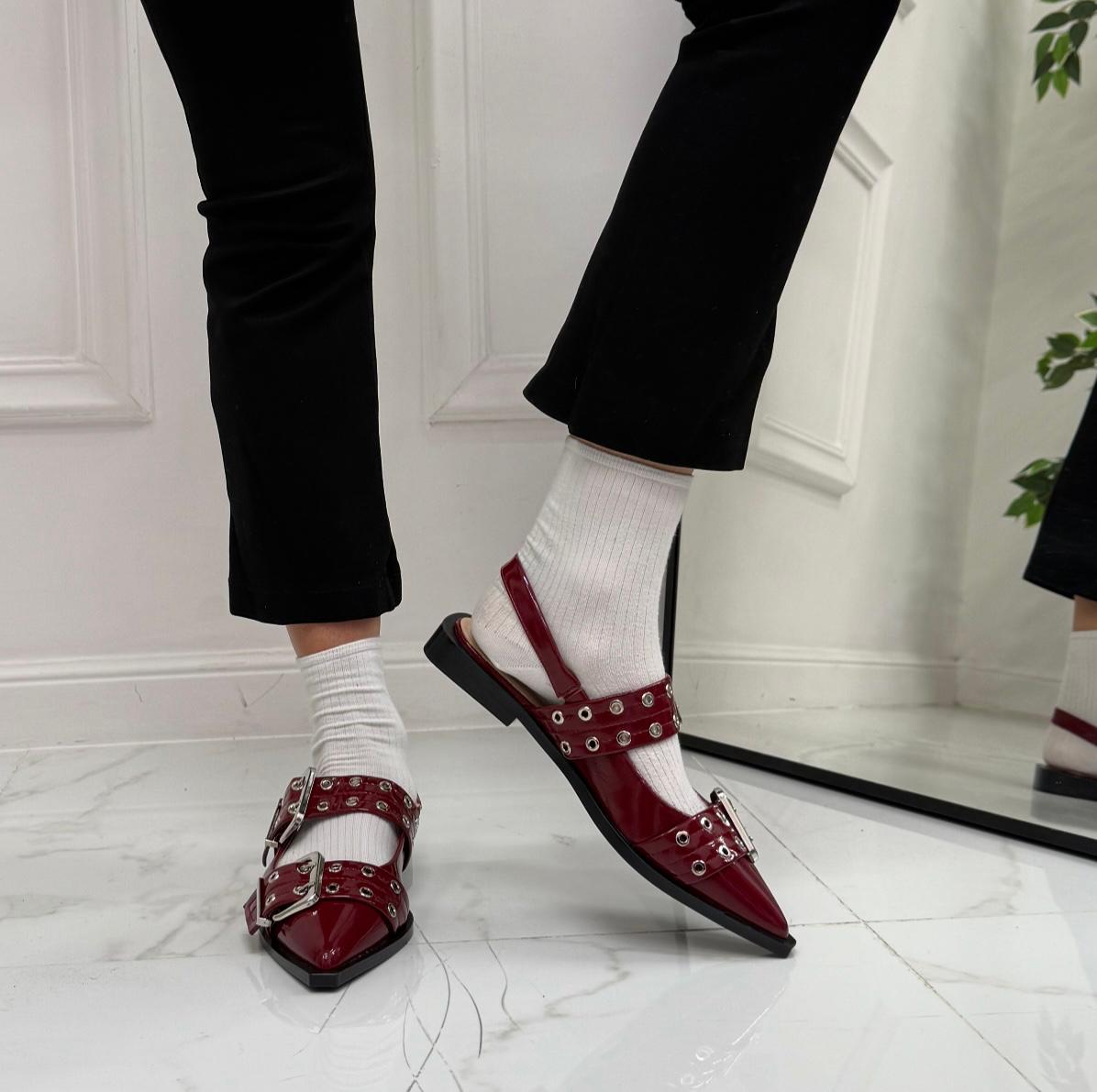 Ballerine Scarpe Con Borchie Basse Haven Scarpe Donna Ballerine