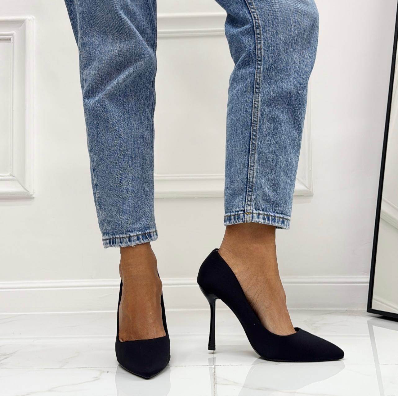 Lulù - Décolleté Donna Punta Tacco Spillo Nero
