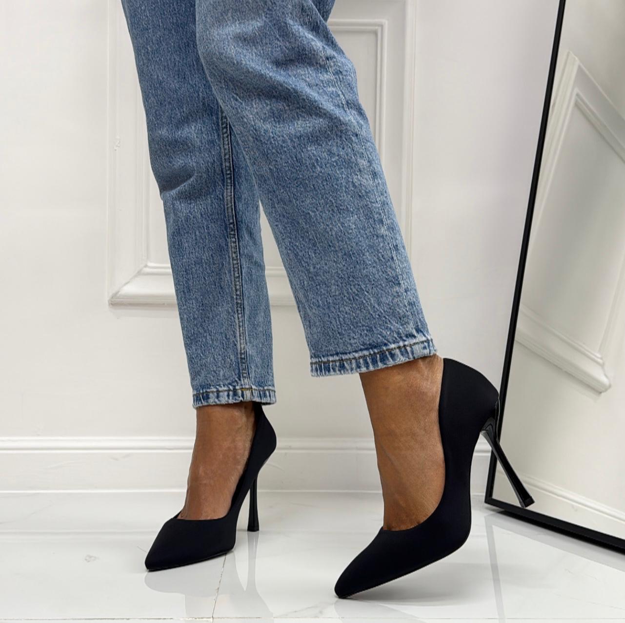 Lulù - Décolleté Donna Punta Tacco Spillo Nero