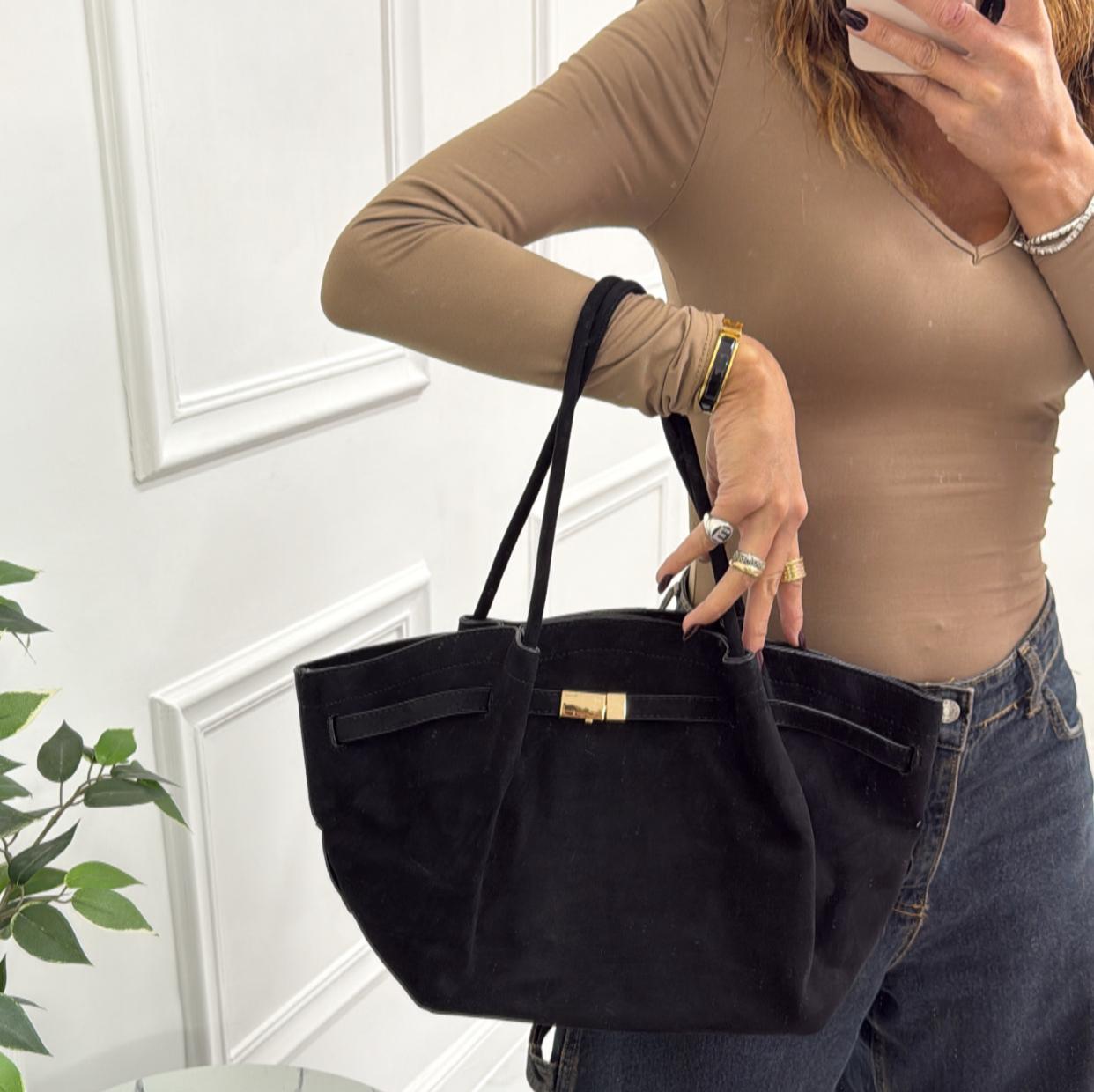 Polinesia - Borse Shopper in Velluto Eleganza Praticità