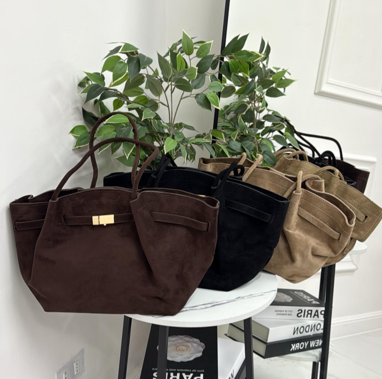 Polinesia - Borse Shopper in Velluto Eleganza Praticità