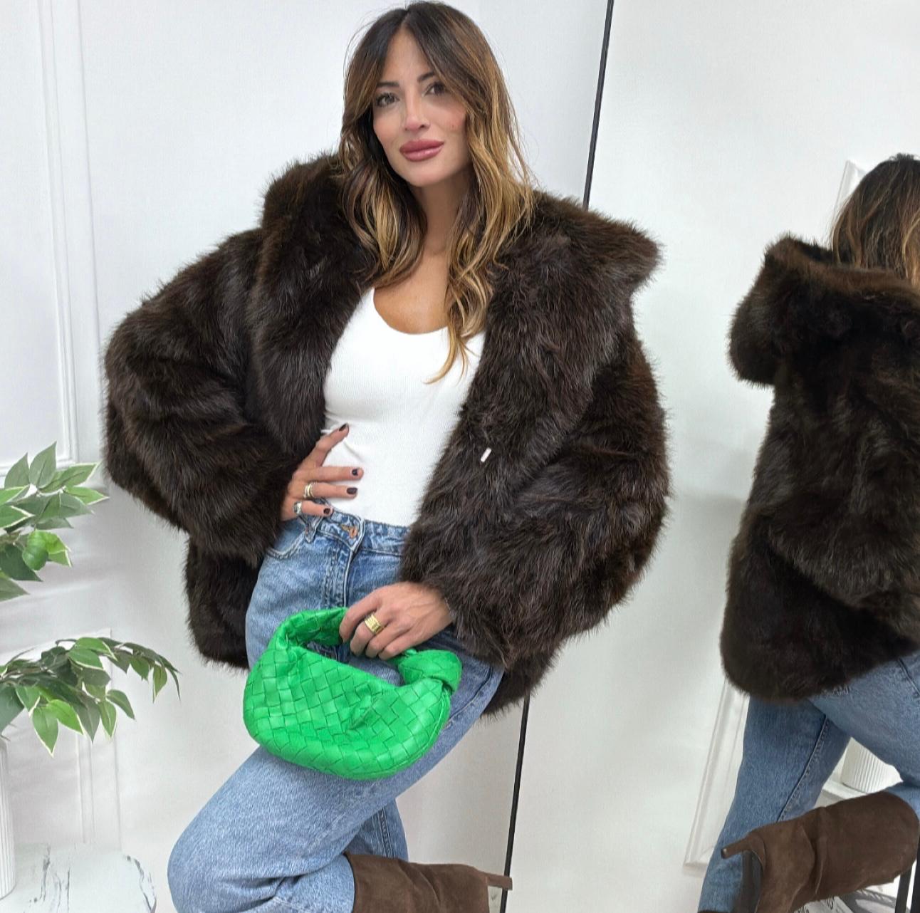 Fox - Eco Pelliccia Marrone