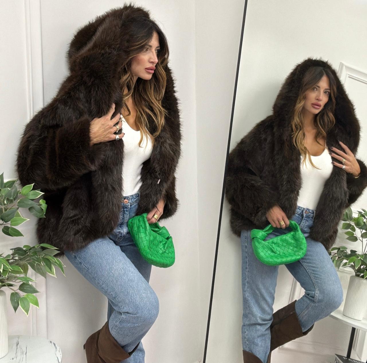 Fox - Eco Pelliccia Marrone