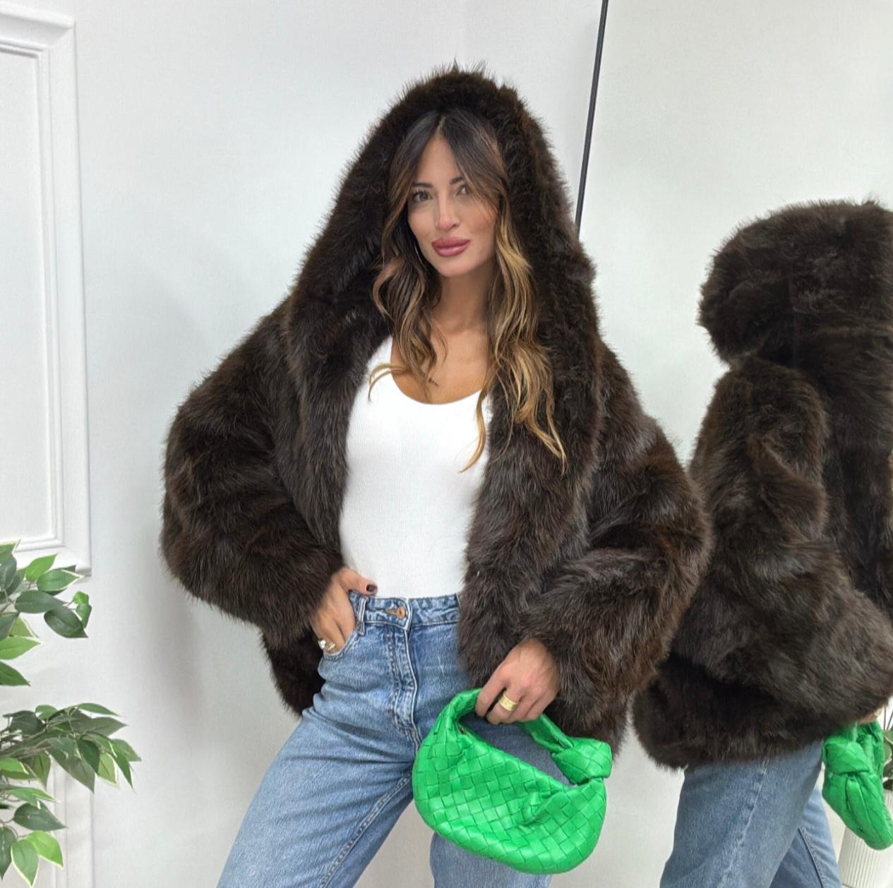 Fox - Eco Pelliccia Marrone
