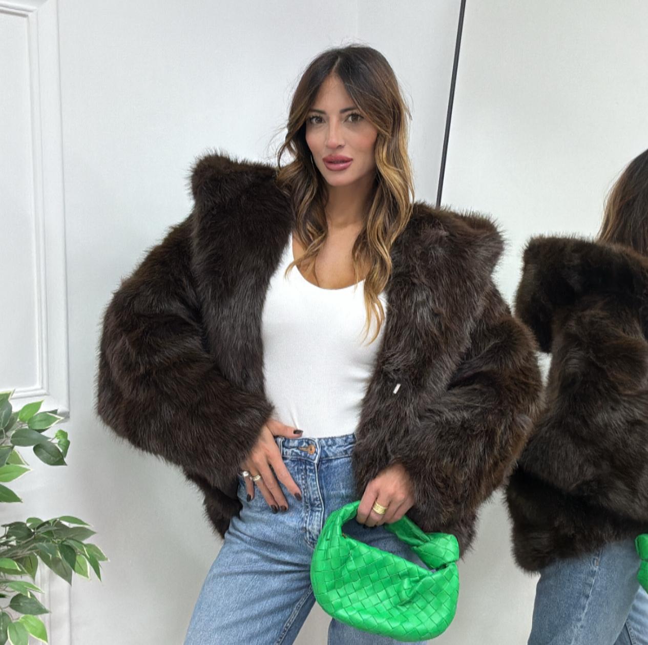 Fox - Eco Pelliccia Marrone