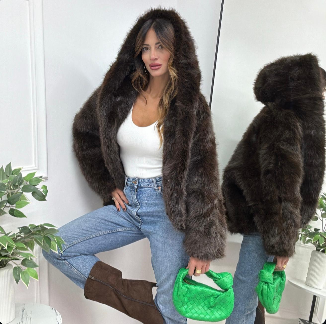 Fox - Eco Pelliccia Marrone