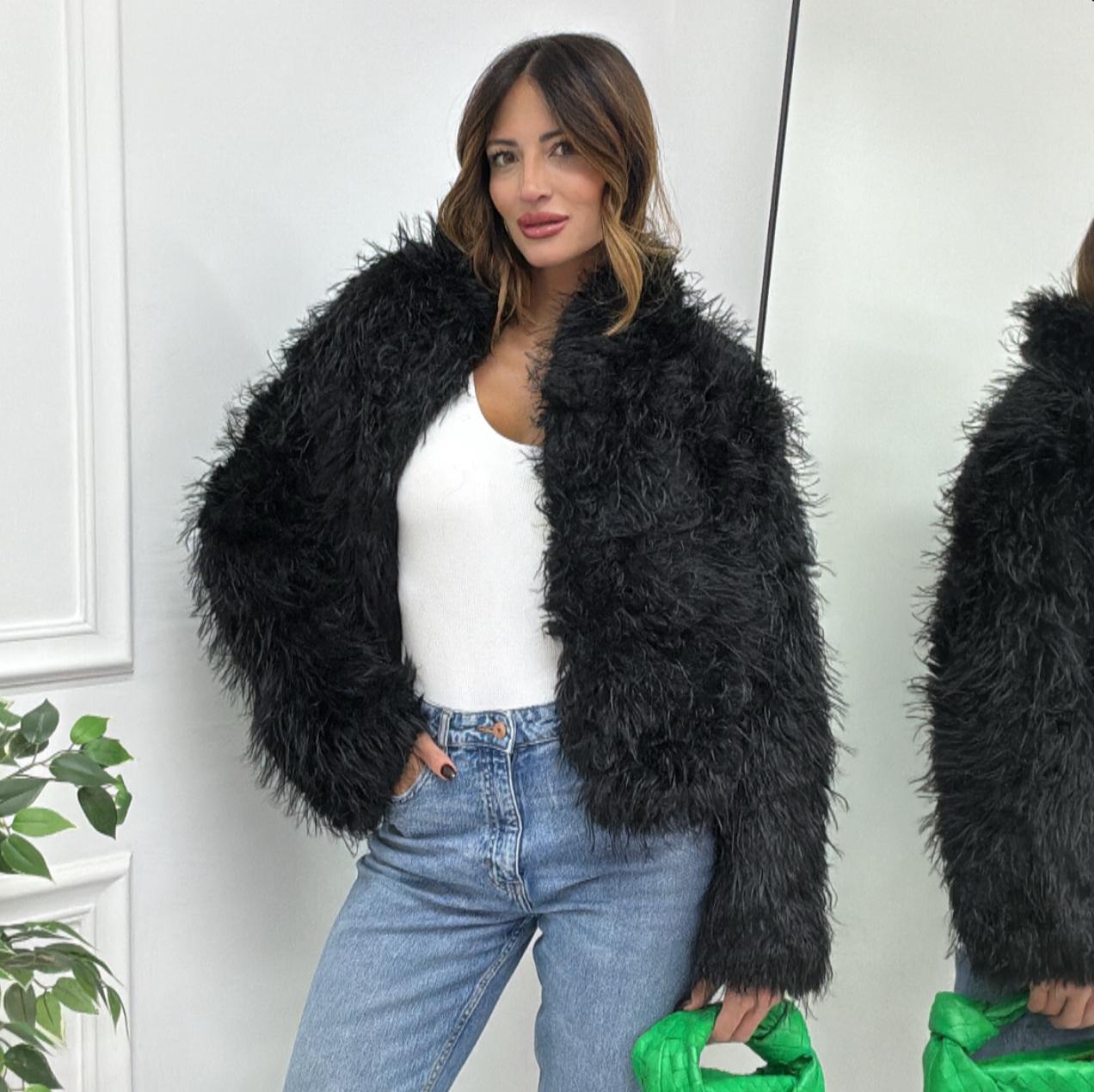 Miky - Eco Pelliccia Nero