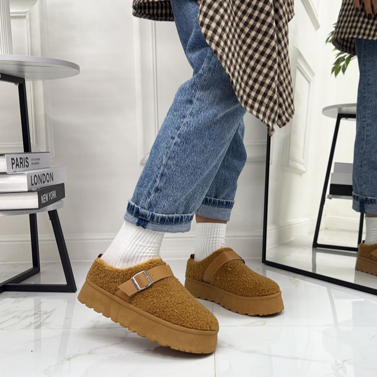 Gilda - Stivaletto Eskimo Boots Gomma Alta Cuoio