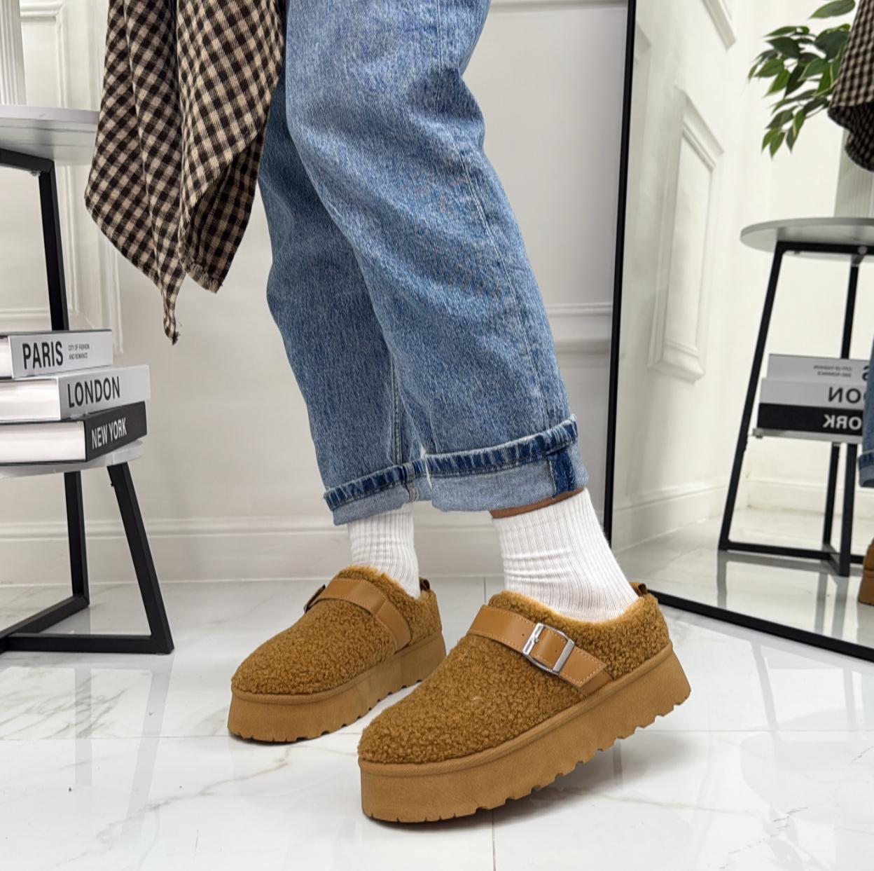 Gilda - Stivaletto Eskimo Boots Gomma Alta Cuoio