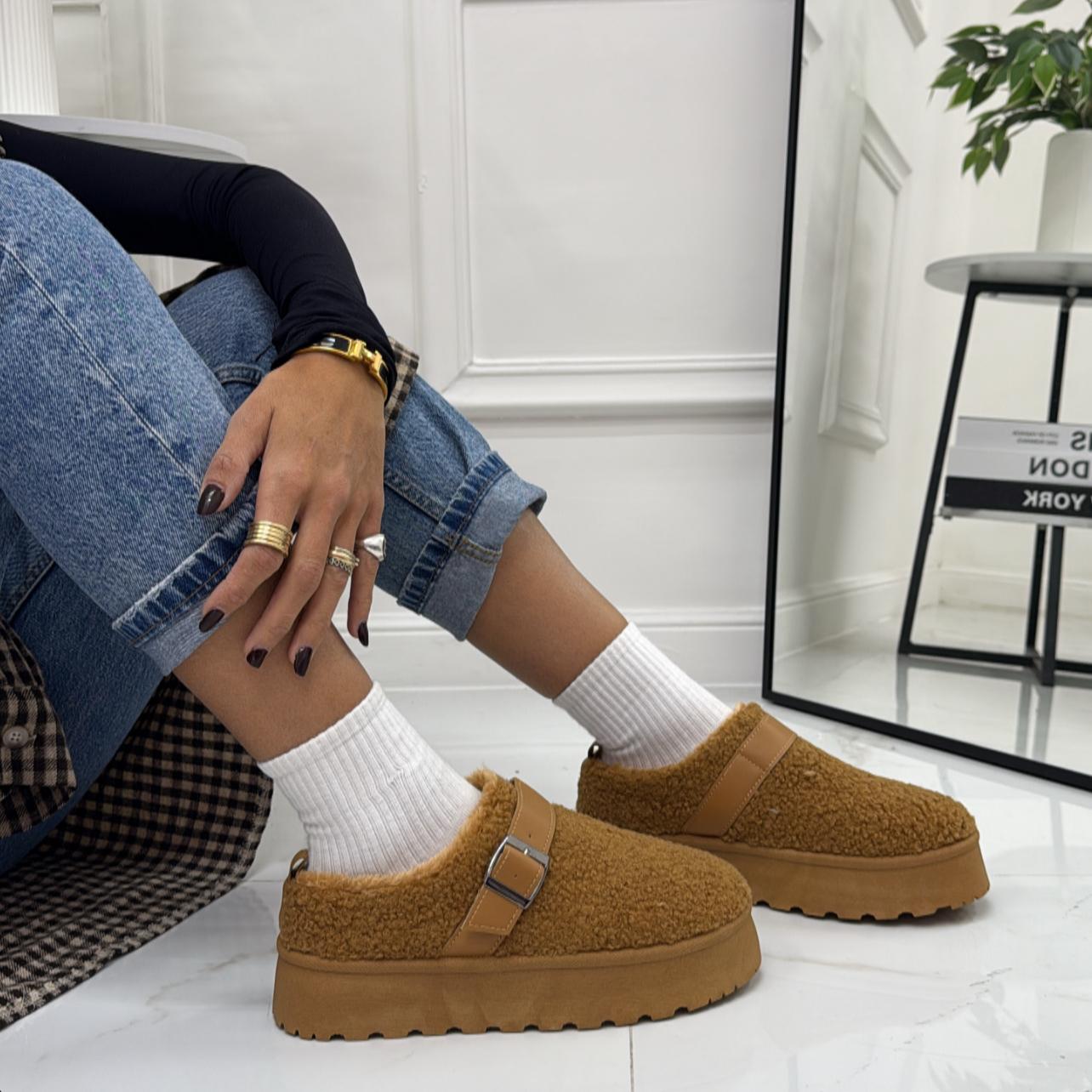 Gilda - Stivaletto Eskimo Boots Gomma Alta Cuoio