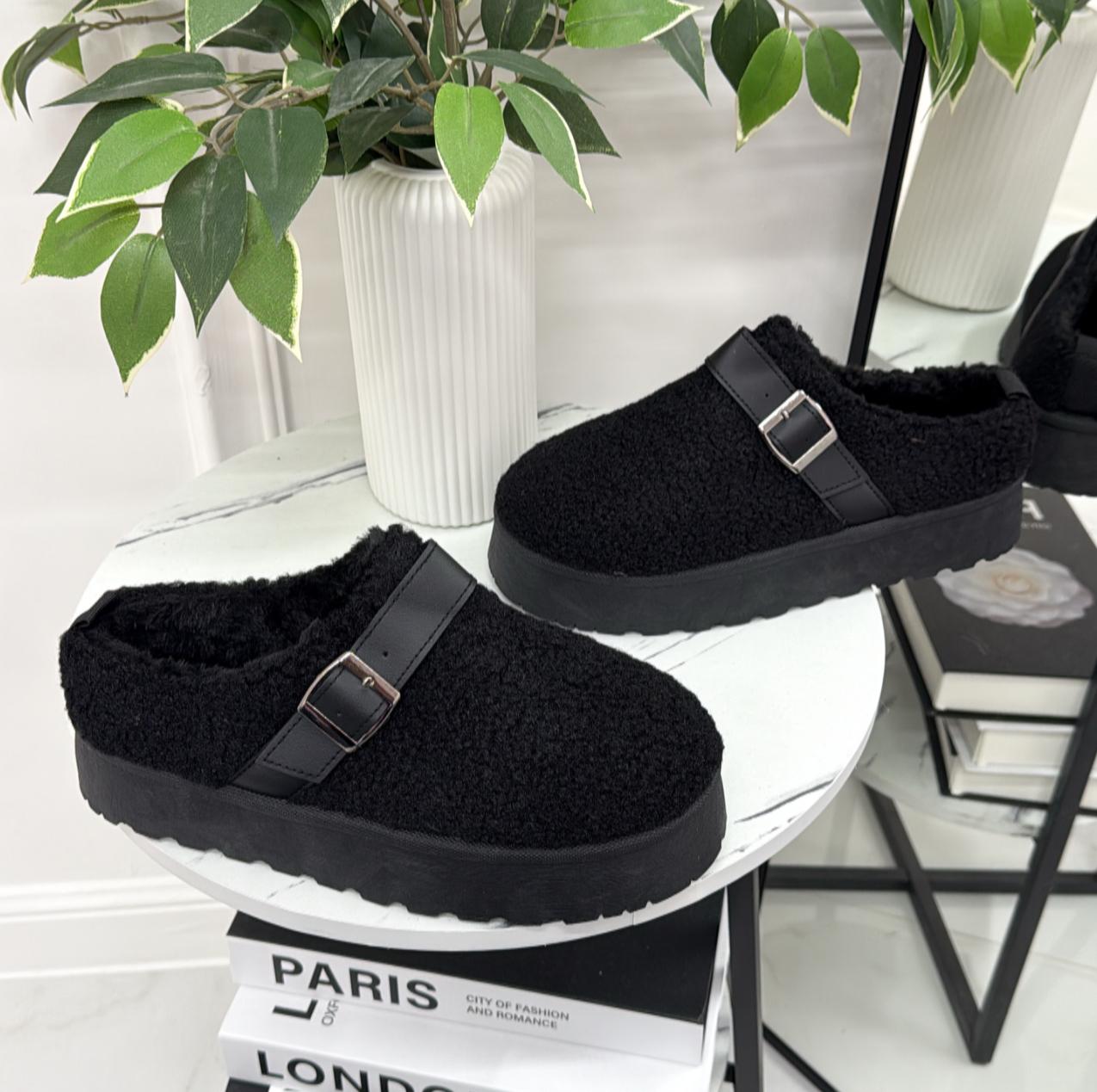 Gilda - Stivaletto Eskimo Boots Gomma Alta Nero