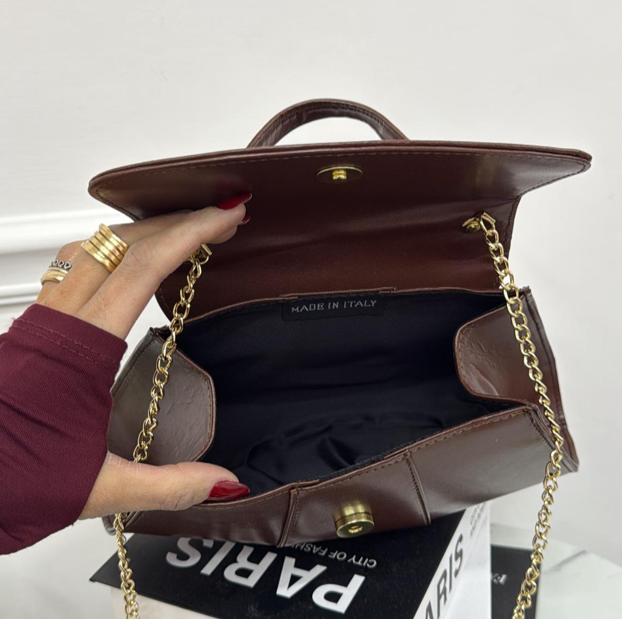 Kenya - Borsa Donna Manico Eco Pelle