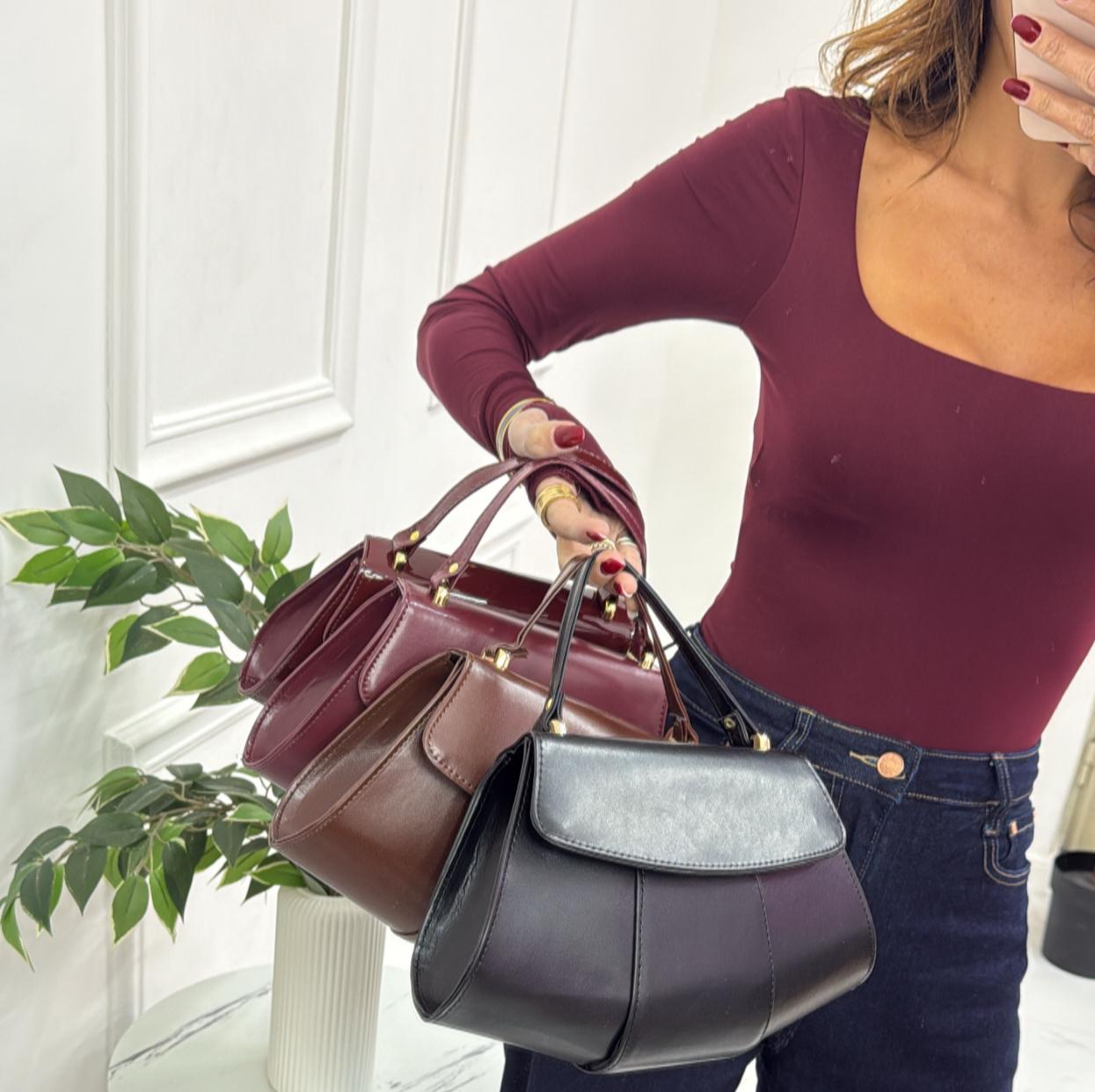 Kenya - Borsa Donna Manico Eco Pelle