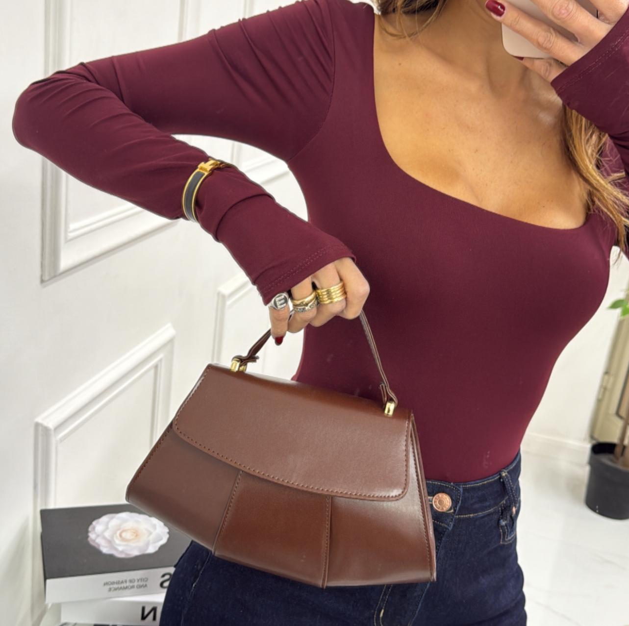 Kenya - Borsa Donna Manico Eco Pelle