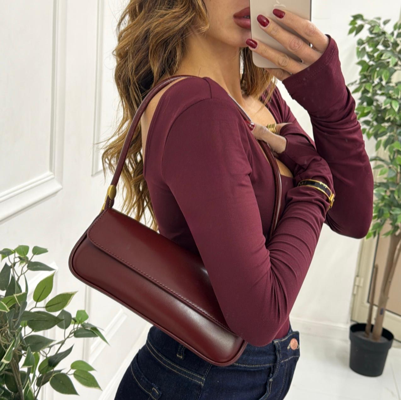 Bucarest - Borsa Donna Manico Eco Pelle