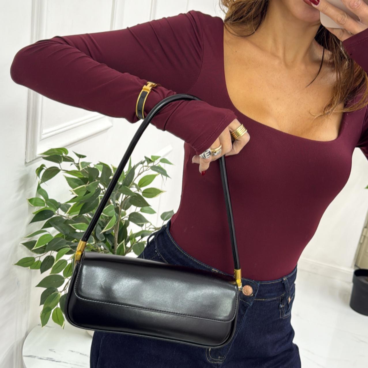 Bucarest - Borsa Donna Manico Eco Pelle