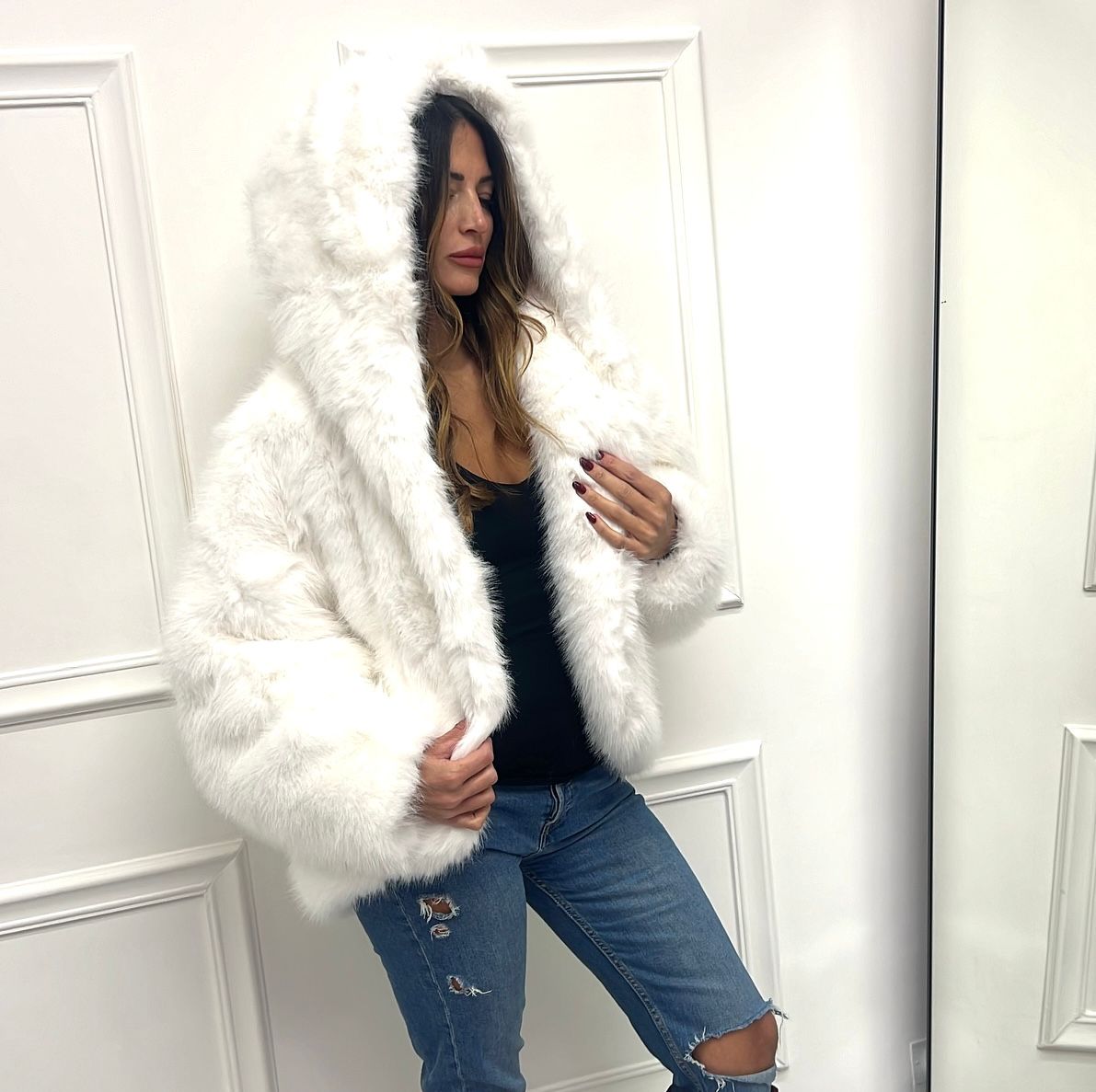 Fox - Eco Pelliccia Bianco