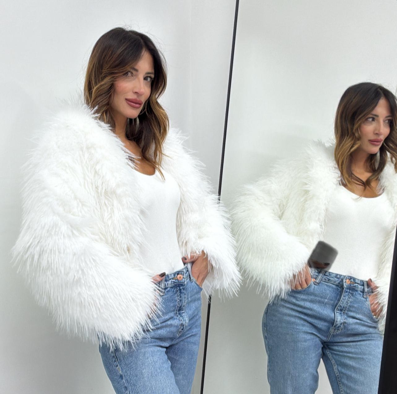 Miky - Eco Pelliccia Bianco