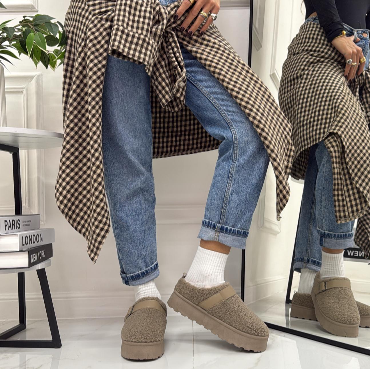 Gilda - Stivaletto Eskimo Boots Gomma Alta Fango