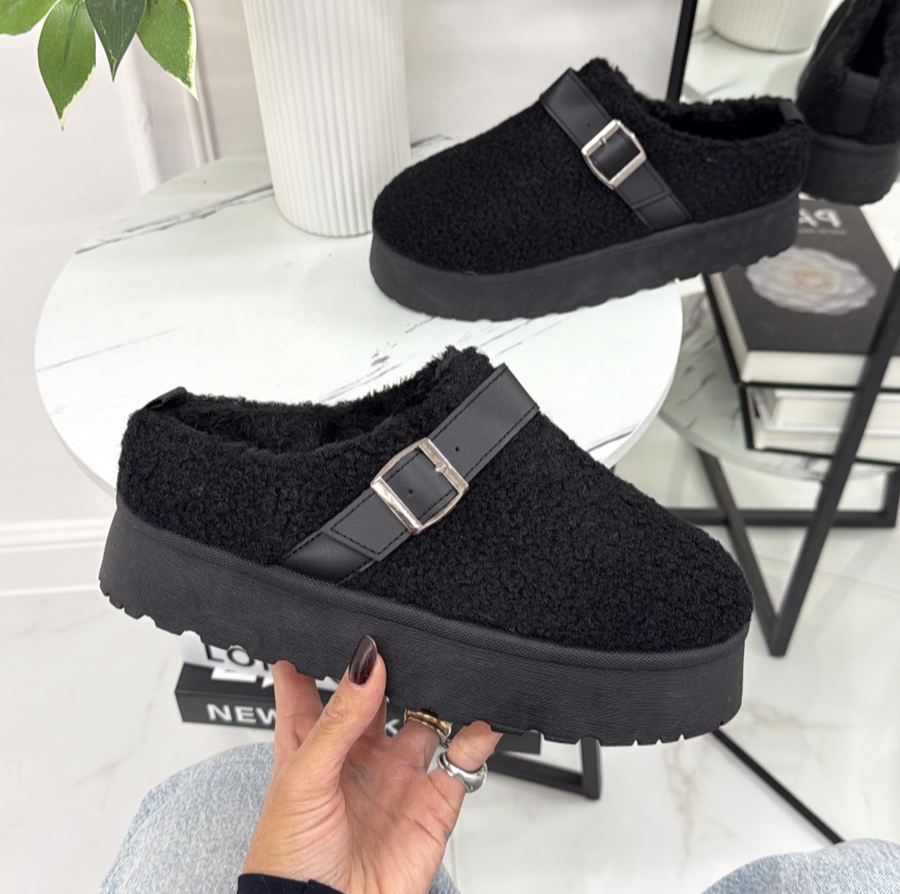 Gilda - Stivaletto Eskimo Boots Gomma Alta Nero
